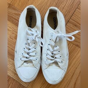 Converse Off-White Canvas Sneakers